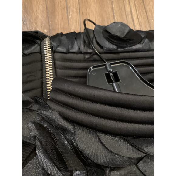 Zhivago THE VENDETTA Embellished Floral Mesh Minidress black size 2 - Picture 14 of 16